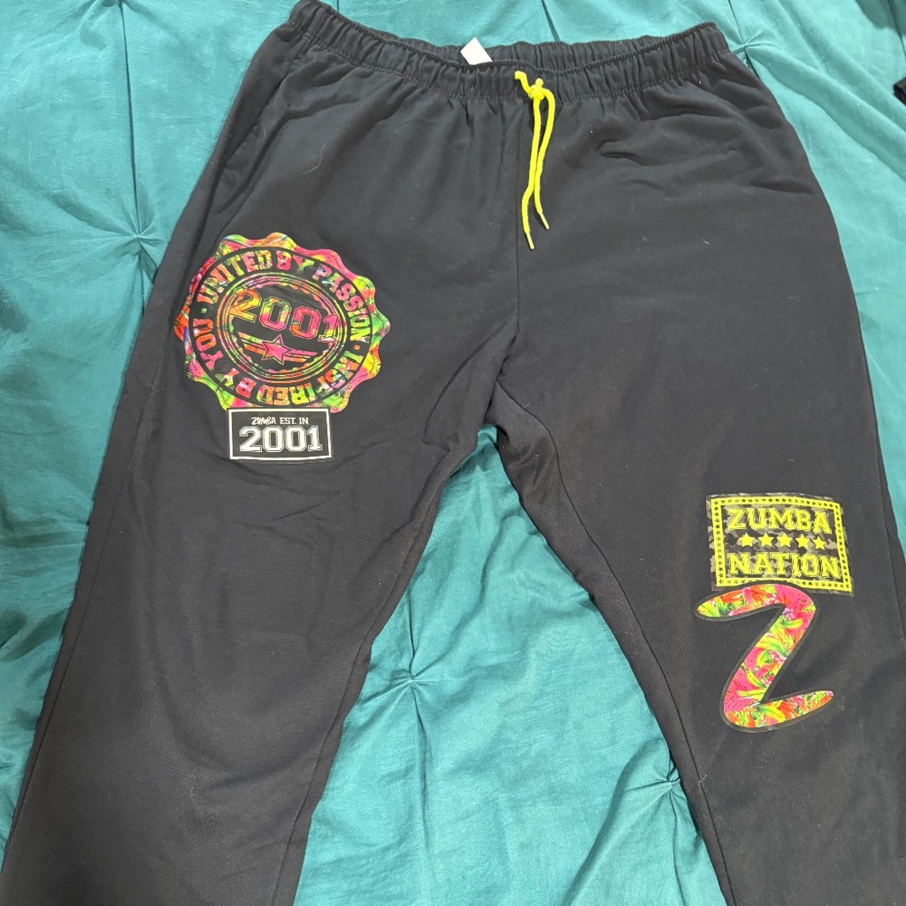 Zumba Sweatpants and Capri’s